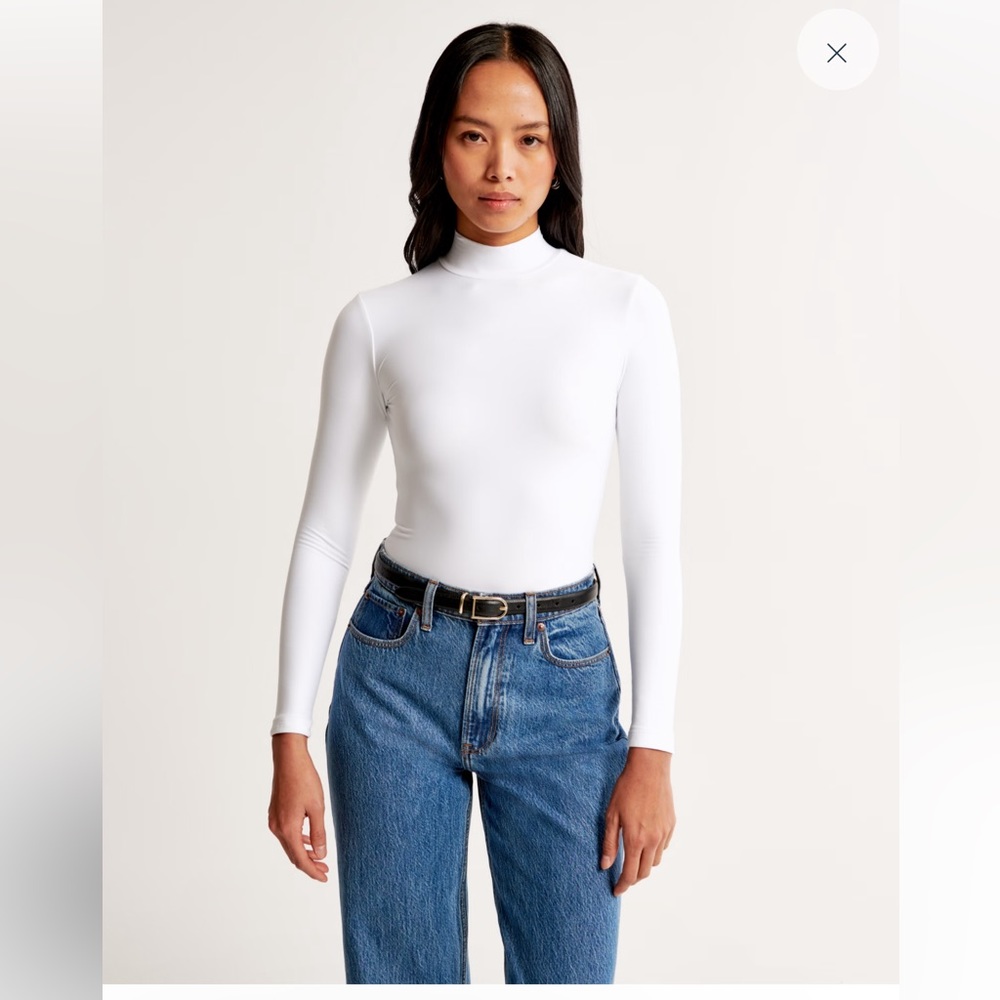 Abercrombie Mockneck Seamless Bodysuit